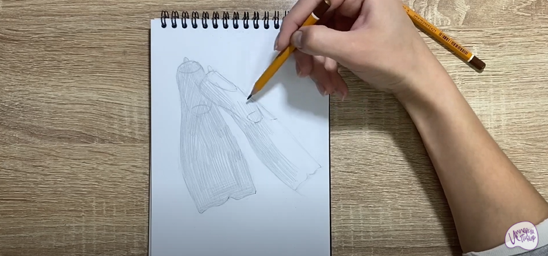 Рисуем Ласты для плавания