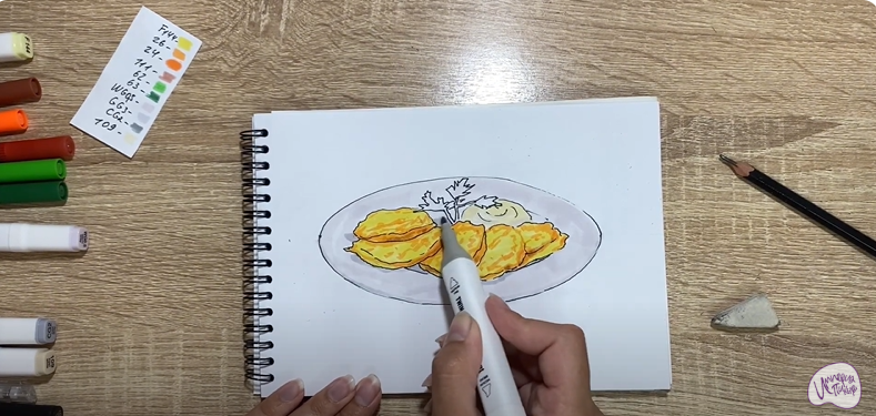 Рисуем Драники