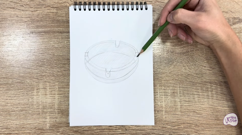 Рисуем Пепельница