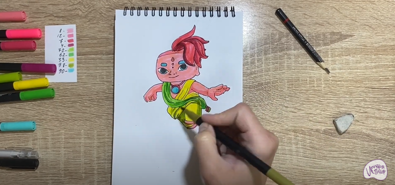 Рисуем Лоти из "Команда Флоры"