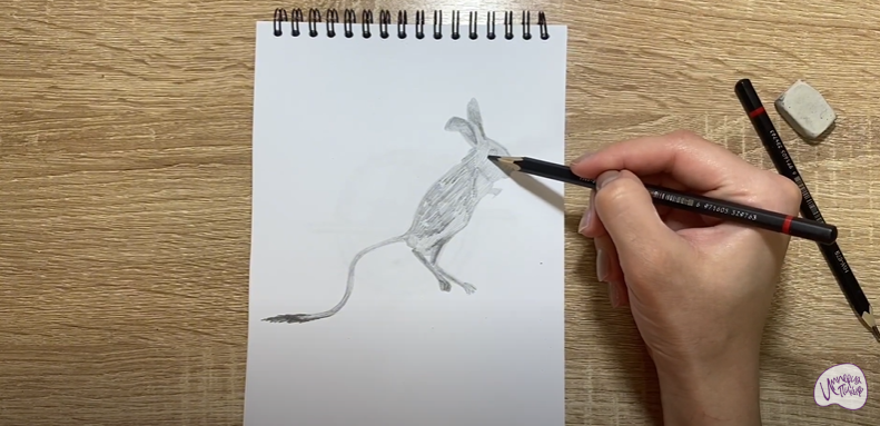 Рисуем Тушканчик