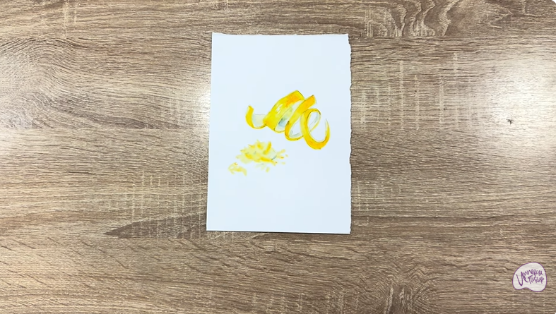 Рисуем Цедра лимона