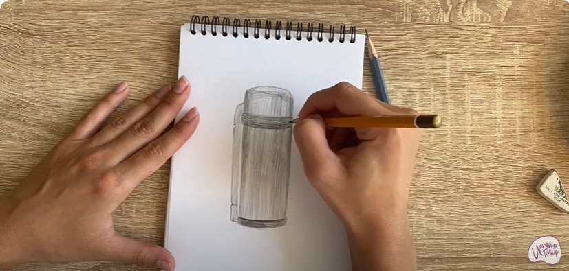 Рисуем Термос Рисуем Термос