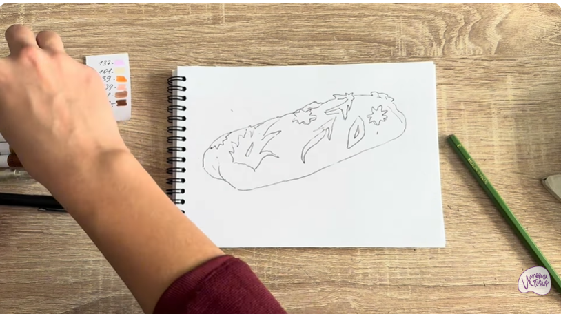 Рисуем Кулебяка