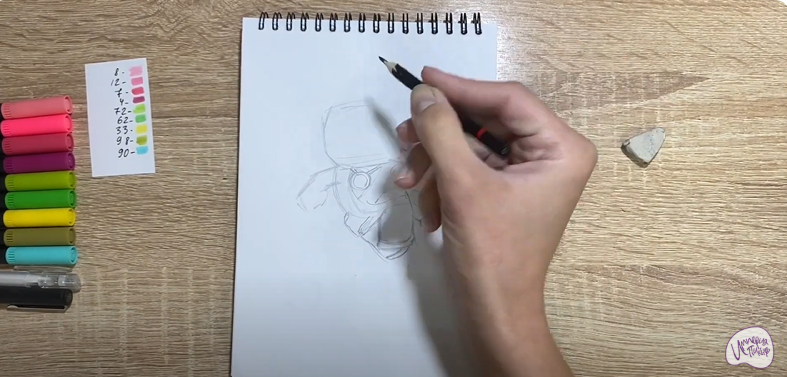 Рисуем Лоти из "Команда Флоры"