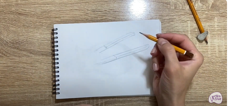 Рисуем Ножницы по металлу
