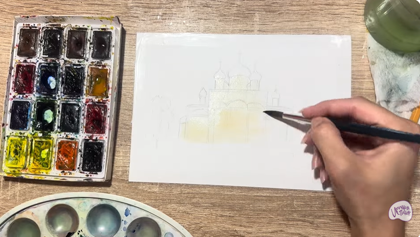 Рисуем Переславль-Залесский
