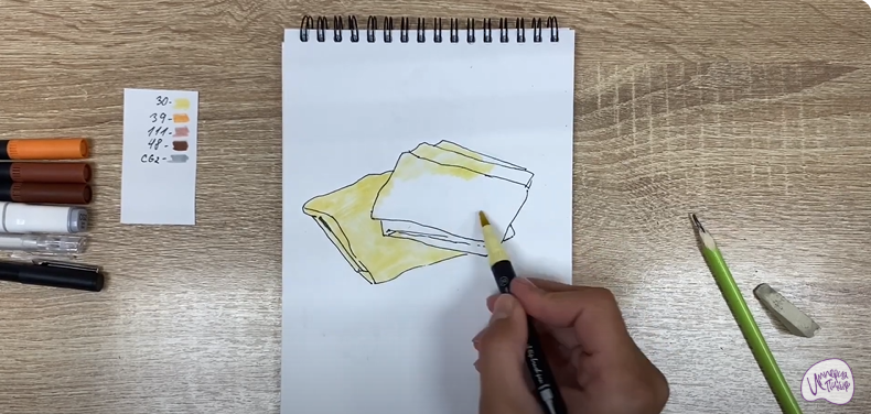 Рисуем Лаваш