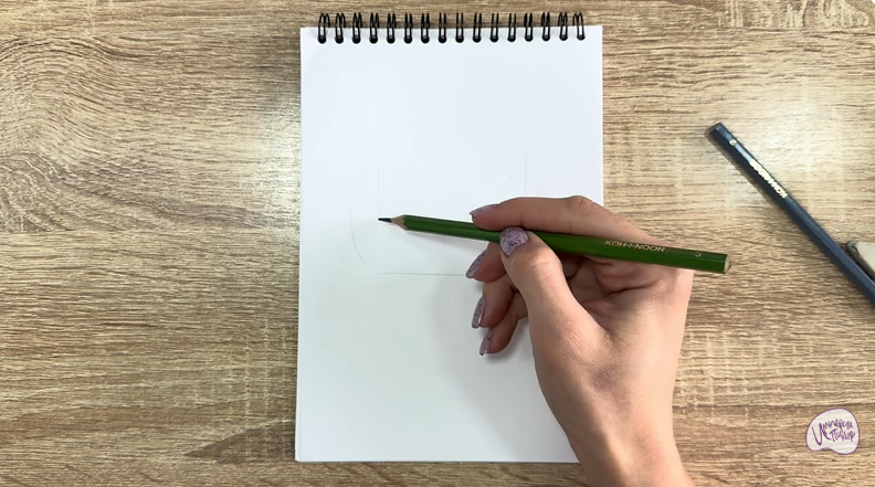 Рисуем Бигуди с липучкой