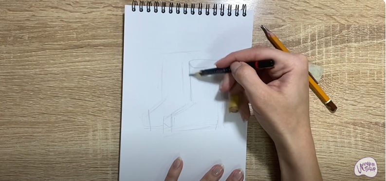Рисуем Резиновые сапоги