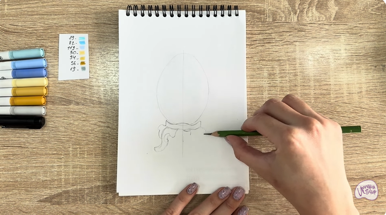 Рисуем Яйцо Фаберже