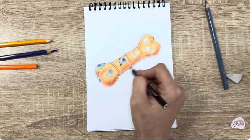 Рисуем Игрушка для собак