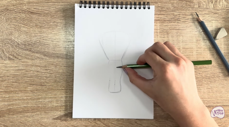 Рисуем Кисть-смётка