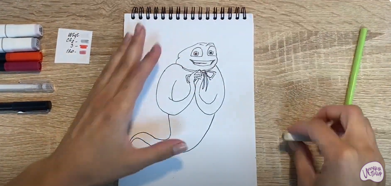 Рисуем Арчи из "Царевны"