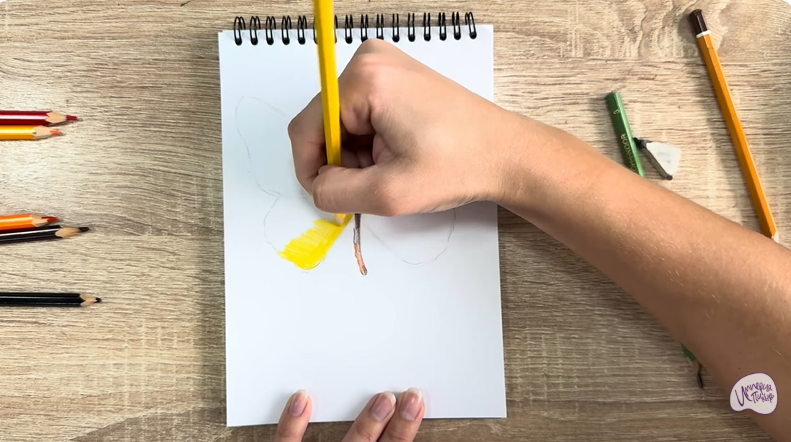 Рисуем Малинница обыкновенная