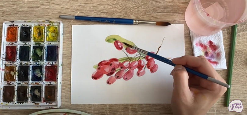 Рисуем Барбарис