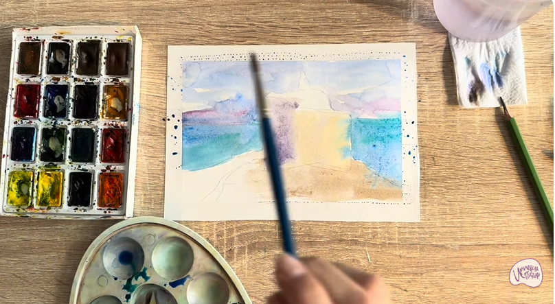 Рисуем Чобан-Кале