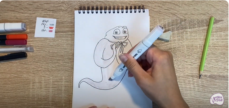 Рисуем Арчи из "Царевны"