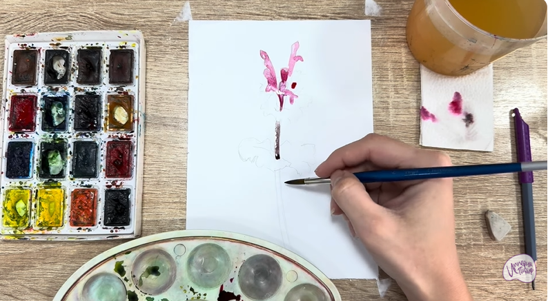 Рисуем Яснотка