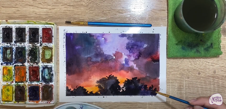 Рисуем Звёздное небо