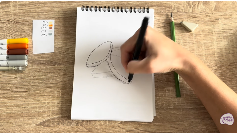 Рисуем Калиссоны