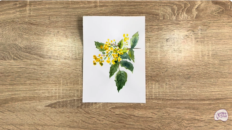 Рисуем Магония