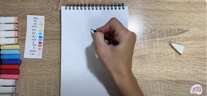 Рисуем Пиноккио