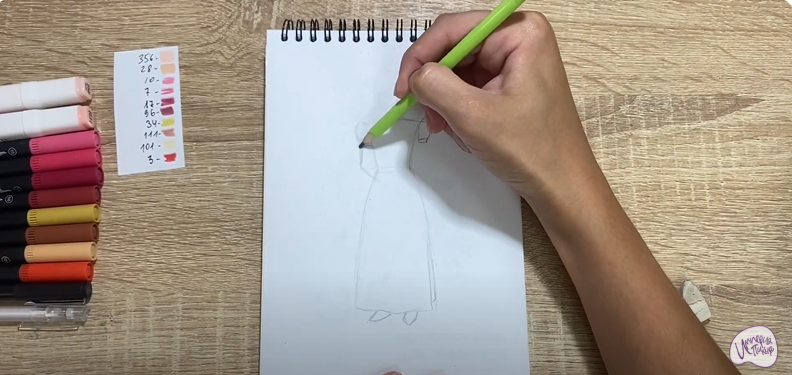 Рисуем Королева Лилиан из "Шрека"