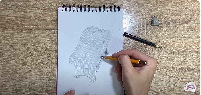 Рисуем Стол для аэрохоккея