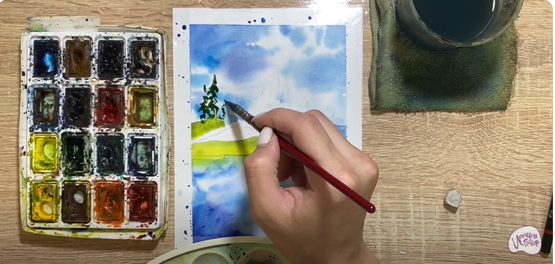Рисуем Зеркальное отражение