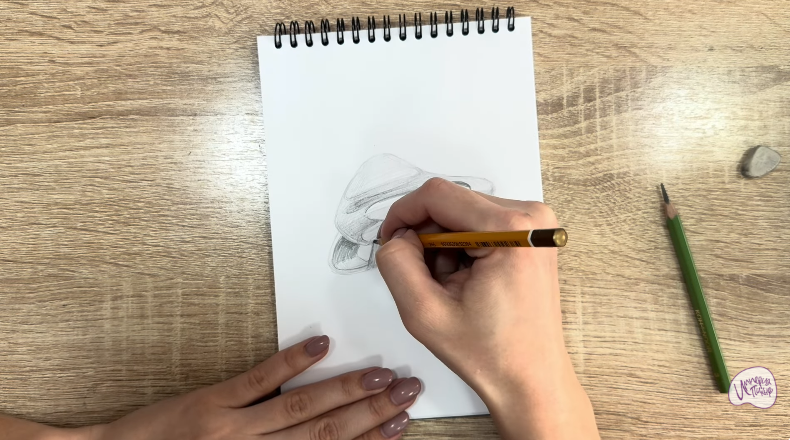 Рисуем Заколка-краб