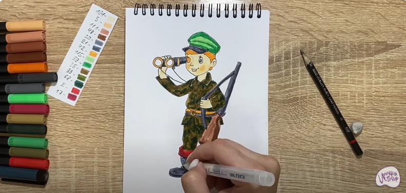 Рисуем Пограничник