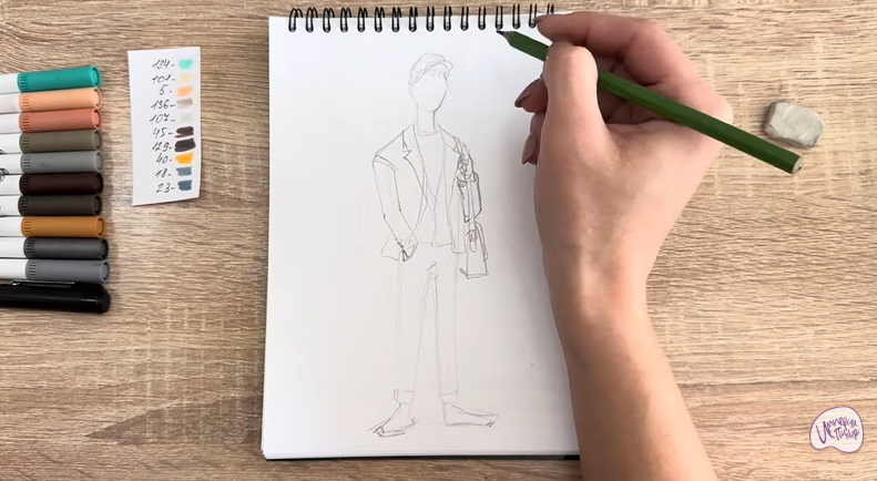 Рисуем Тадаши Хамада из «Города героев»