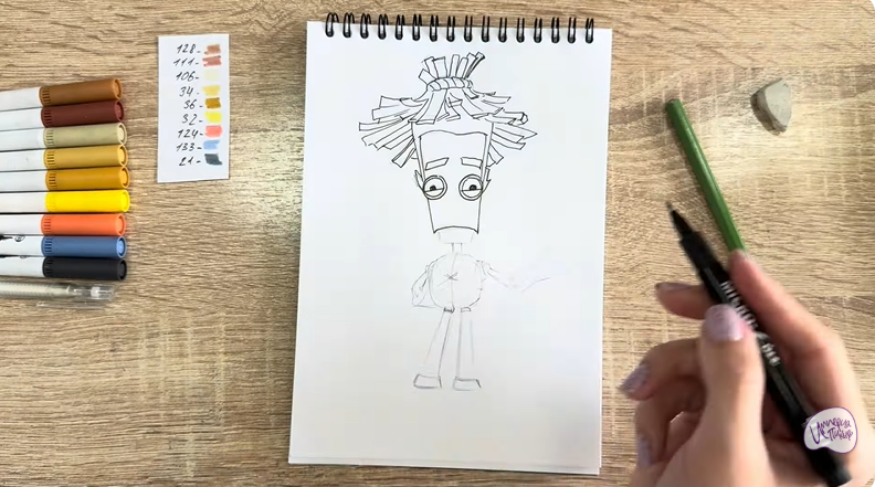 Рисуем Баквит из "Герои Энвелла"