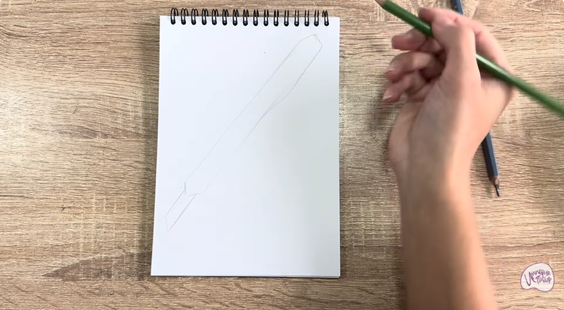 Рисуем Канцелярский нож