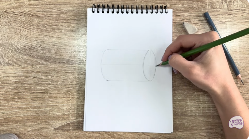 Рисуем Бигуди с липучкой