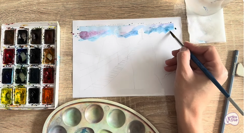 Рисуем Гора Ай-Петри