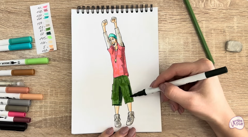 Рисуем Фред из "Город героев"