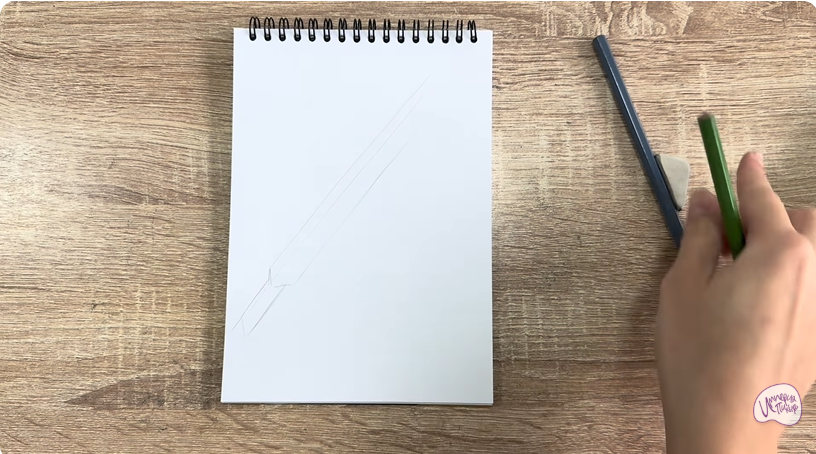 Рисуем Канцелярский нож