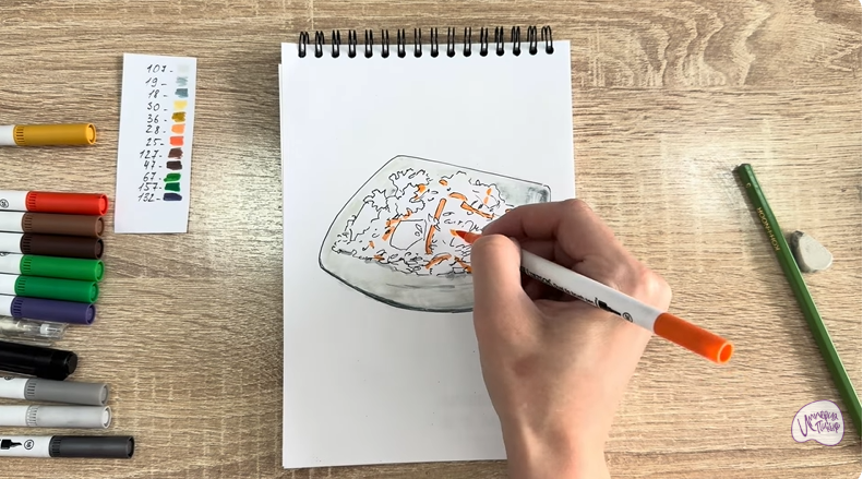 Рисуем Плов