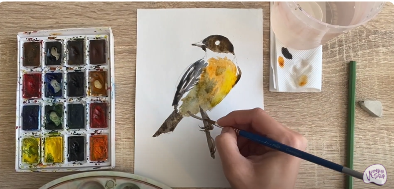 Рисуем Большой чекан