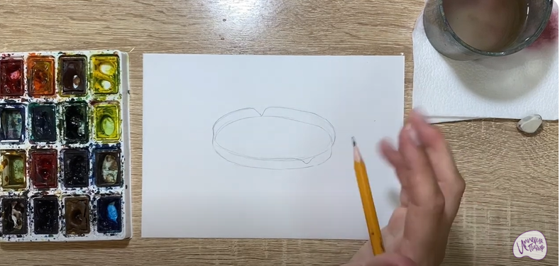 Рисуем Кувшинка
