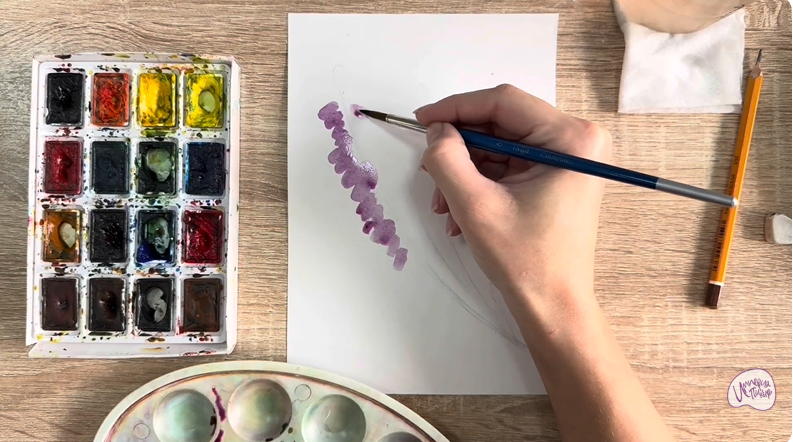 Рисуем Вереск