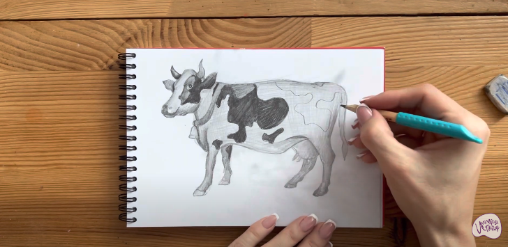 Рисуем Корова