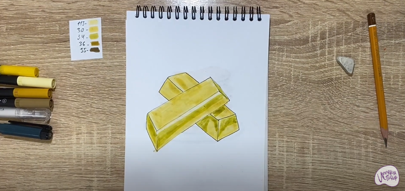 Рисуем Золото