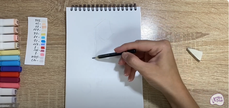 Рисуем Пиноккио