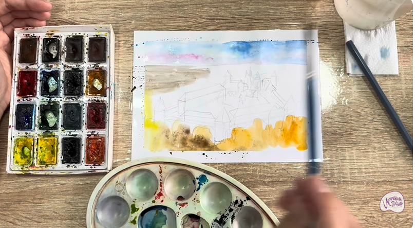 Рисуем Звенигород