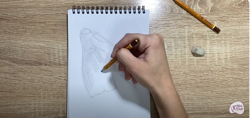 Рисуем Ласты для плавания