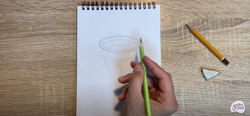 Рисуем Чаша для кальяна