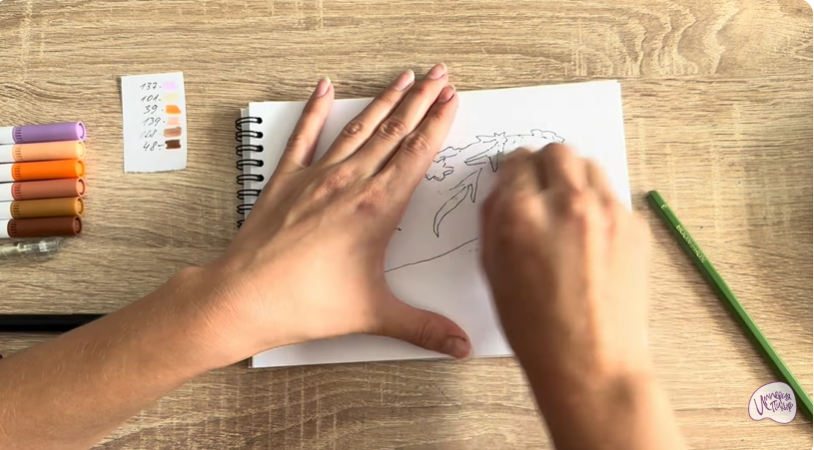 Рисуем Кулебяка